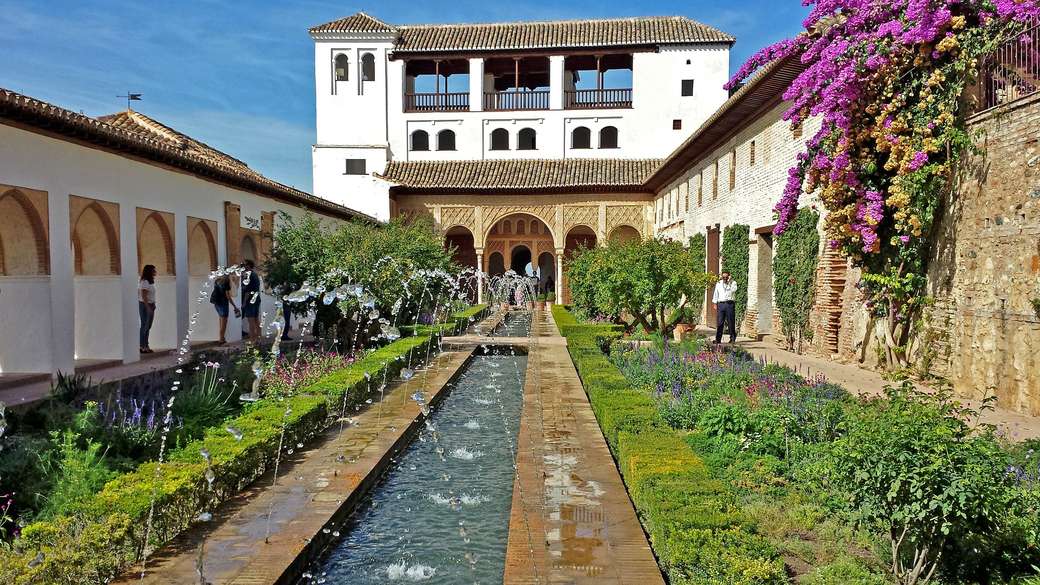 Alhambra pussel på nätet