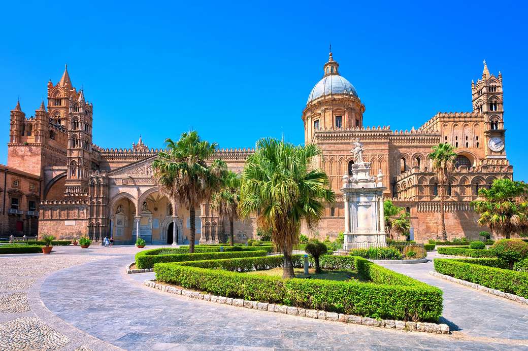 Catedrala din Palermo jigsaw puzzle online