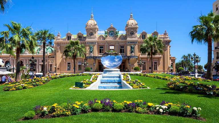 Monte-Carlo Casino. Monaco puzzle online