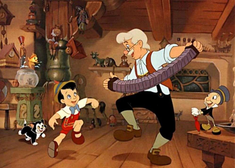 Пинокио-Disney онлайн пъзел