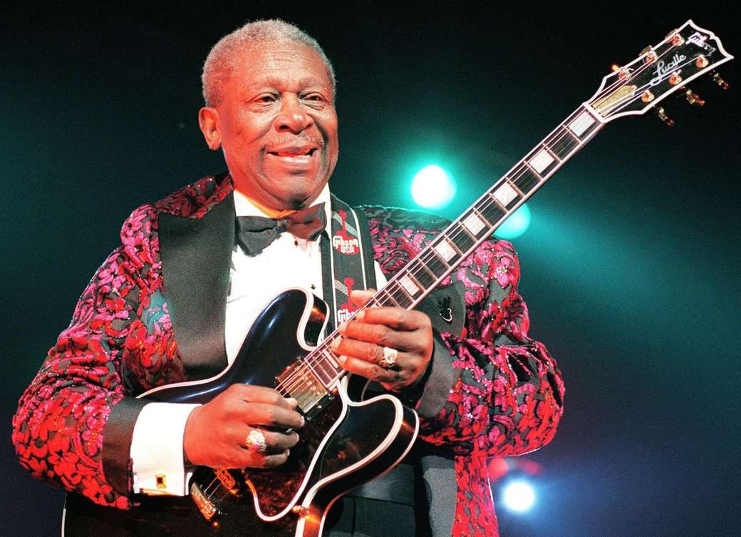 B.B.King - The king of the blues. online puzzle