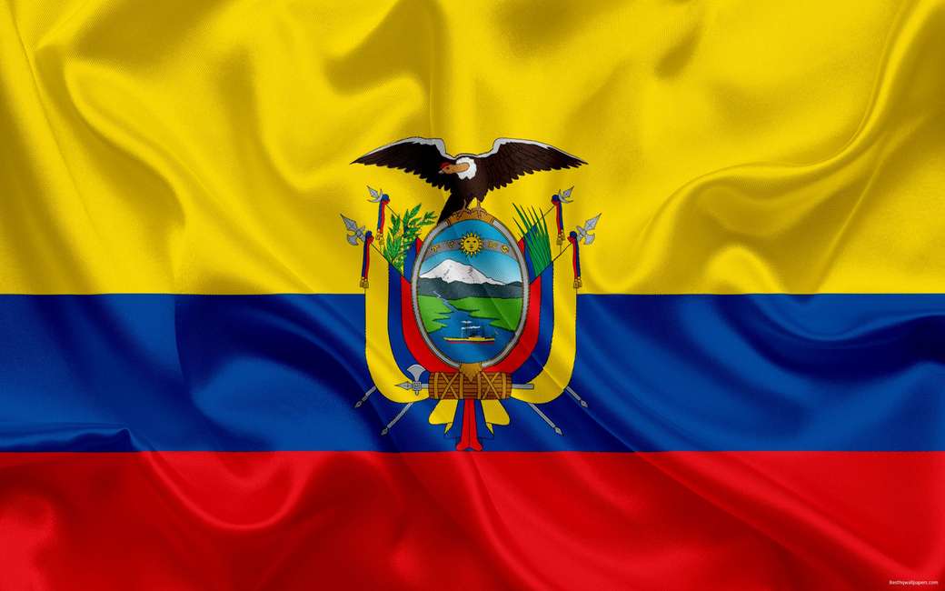 エクアドルの旗 オンラインパズル