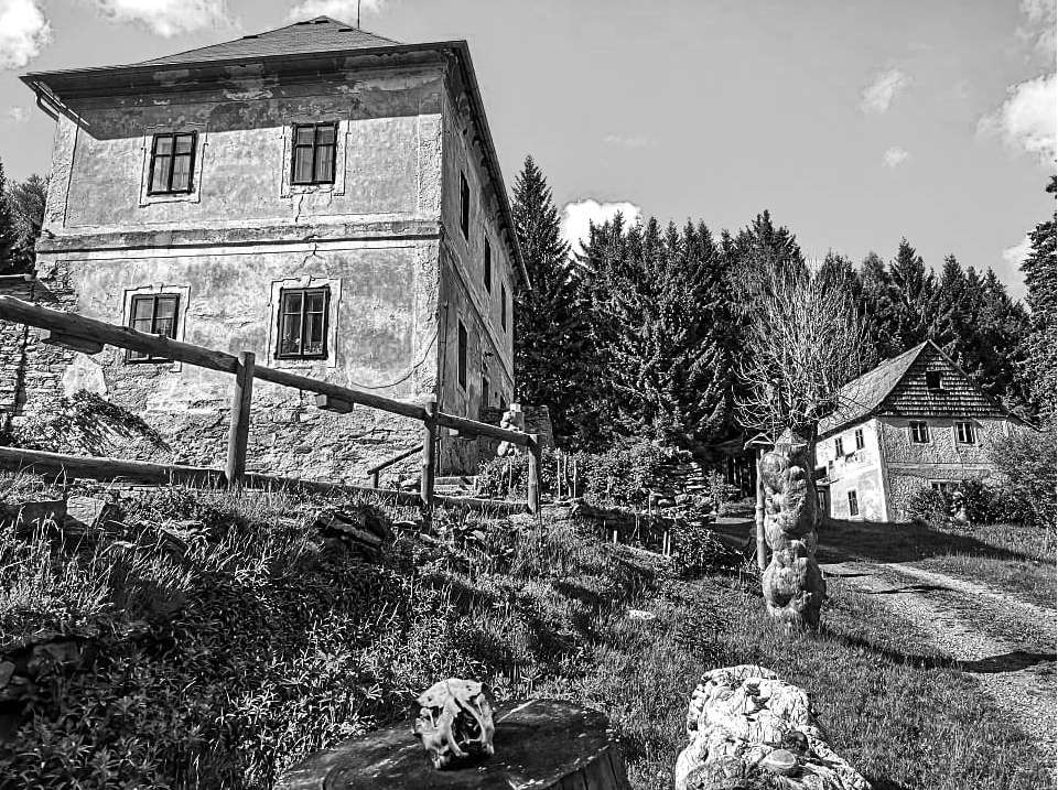 Původní domy v Krušnohoří Puzzlespiel online