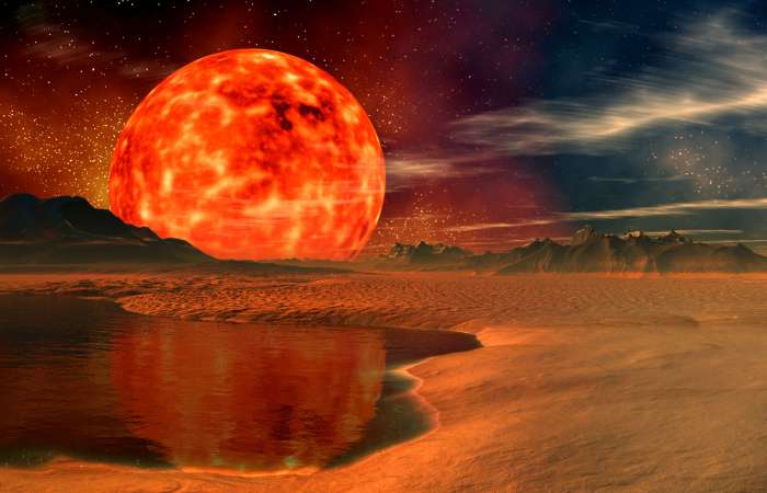 Mond, Wüste, fantastisch Puzzlespiel online