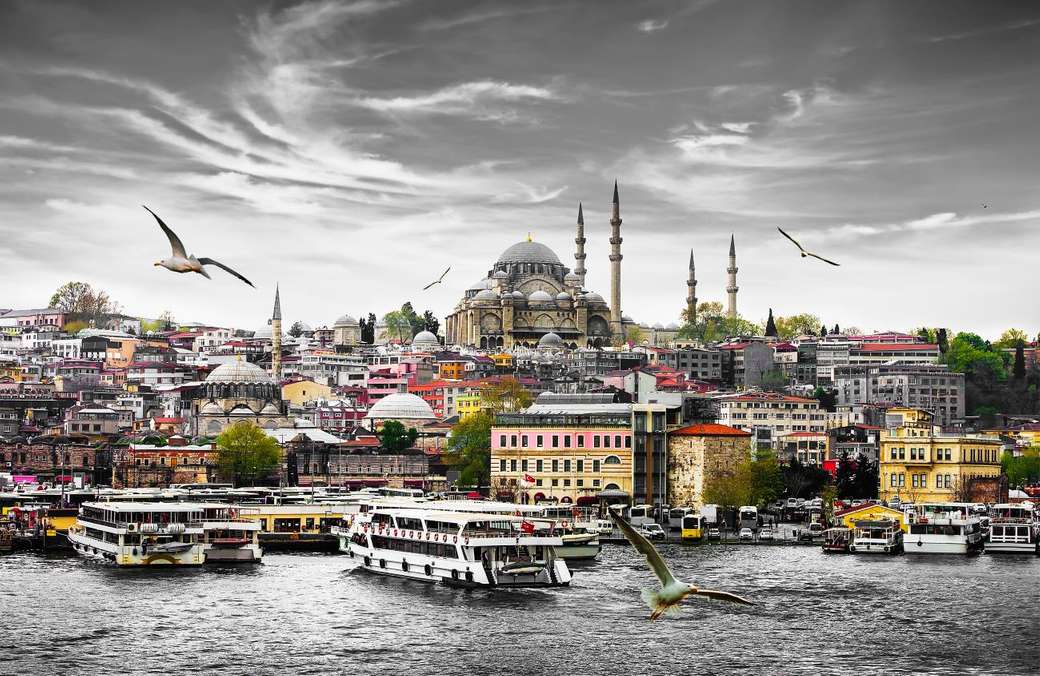 Istanbul - Bosporus Online-Puzzle