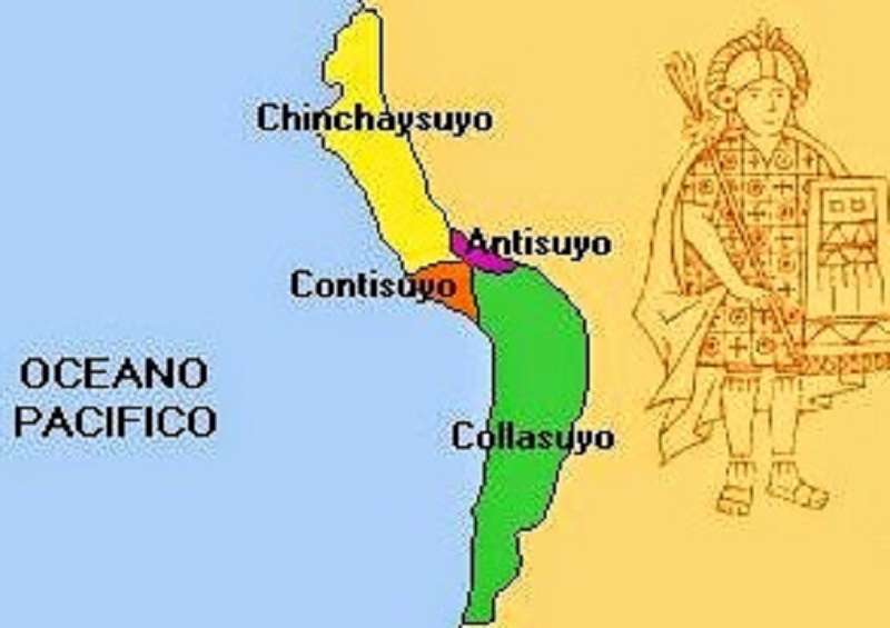 Tahuantinsuyo térképe kirakós online