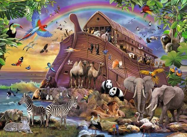 Noah's ark. online puzzle