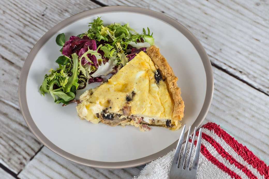 Quiche and Salad jigsaw puzzle online