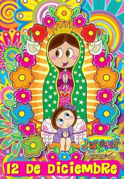 Virgen de Guadalupe rompecabezas en línea