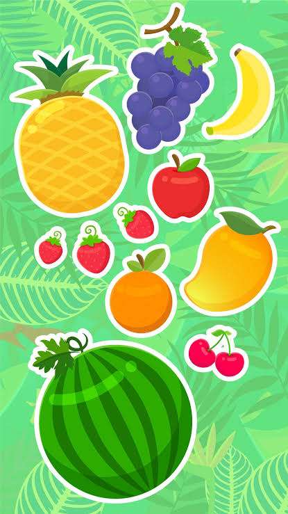 fructe pentru copii puzzle online