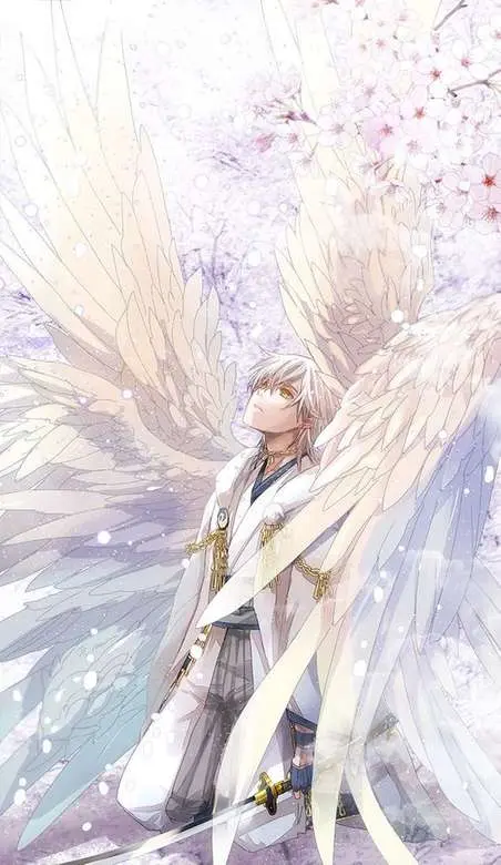 Anime Girl Fallen Angel Live Wallpaper - MoeWalls
