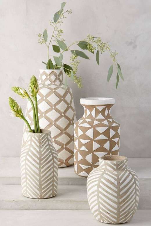 Des vases ... puzzle en ligne