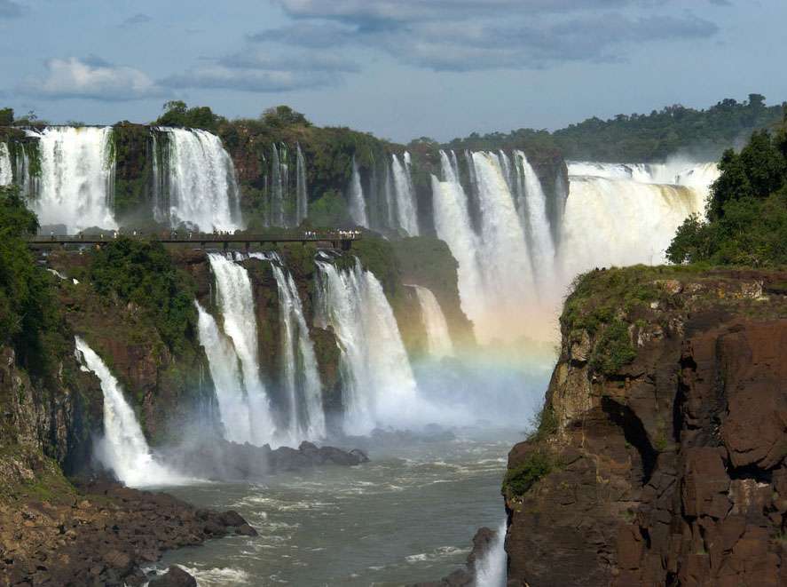Iguazu Falls pussel på nätet