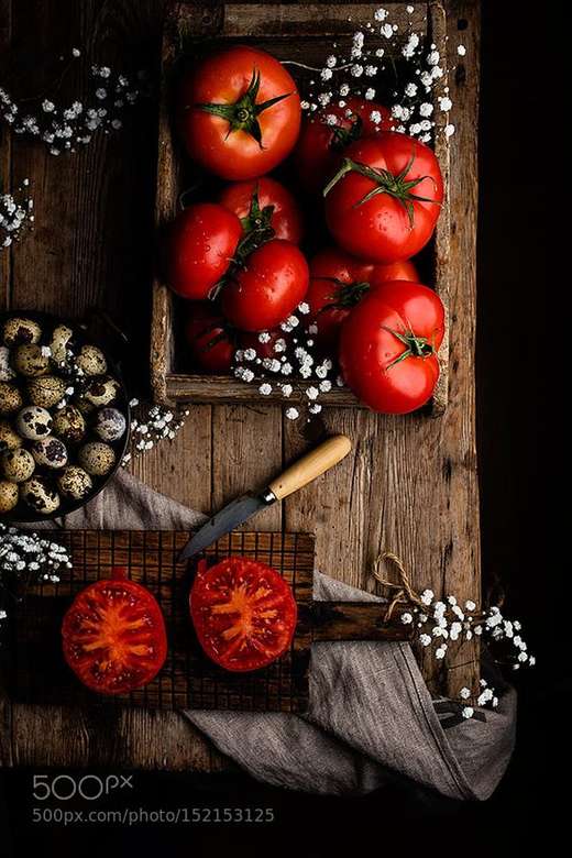 Tomatoes ... online puzzle