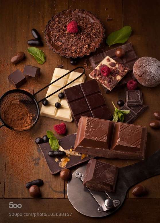 Chocolat ... puzzle en ligne