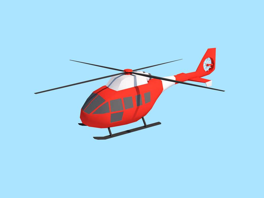 Пъзел с хеликоптер онлайн пъзел
