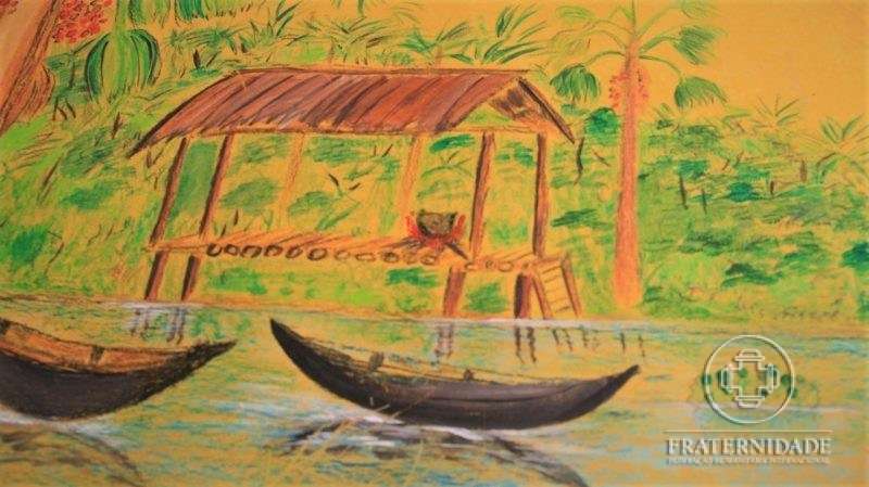 Warao Tribe - Venezolaanse inheemse schilder legpuzzel online
