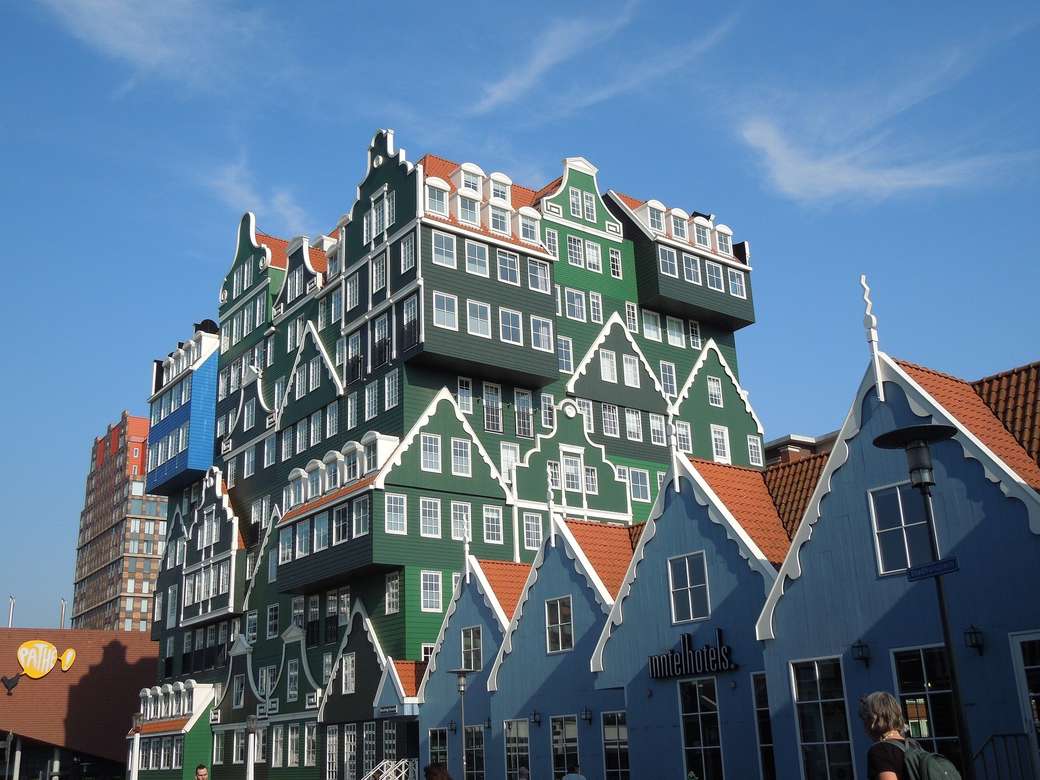 Freilichtmuseum in den Niederlanden Online-Puzzle