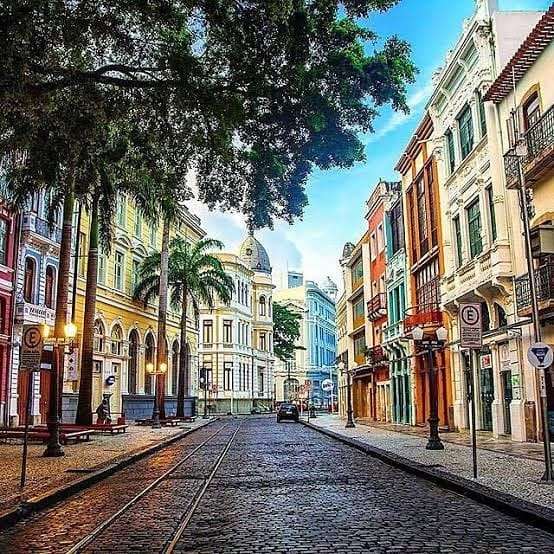 Calle Bom Jesus - Recife - PE - Brasil rompecabezas en línea