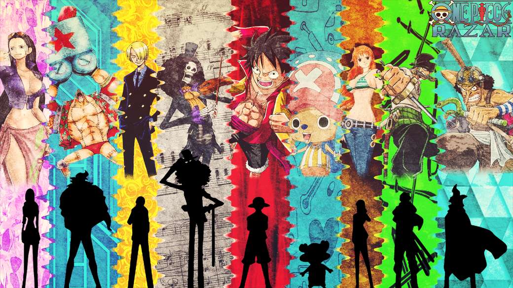 Fond d'écran One Piece puzzle en ligne
