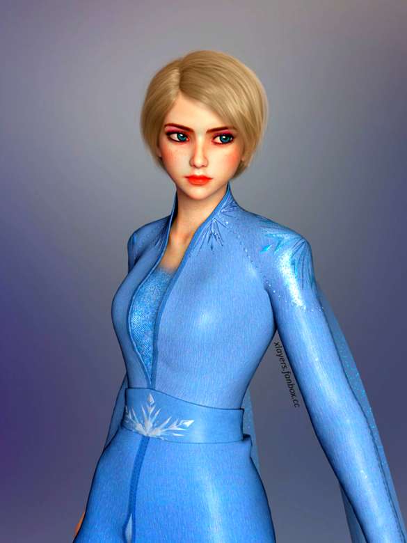 Rainha Elsa em Arendelle quebra-cabeças online