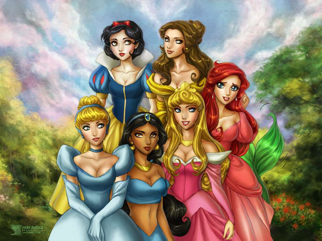 Disney Princess online puzzle