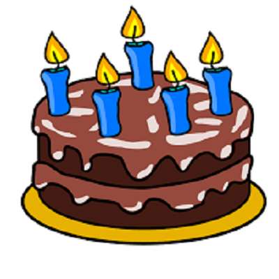 τούρτα γενεθλίων online παζλ