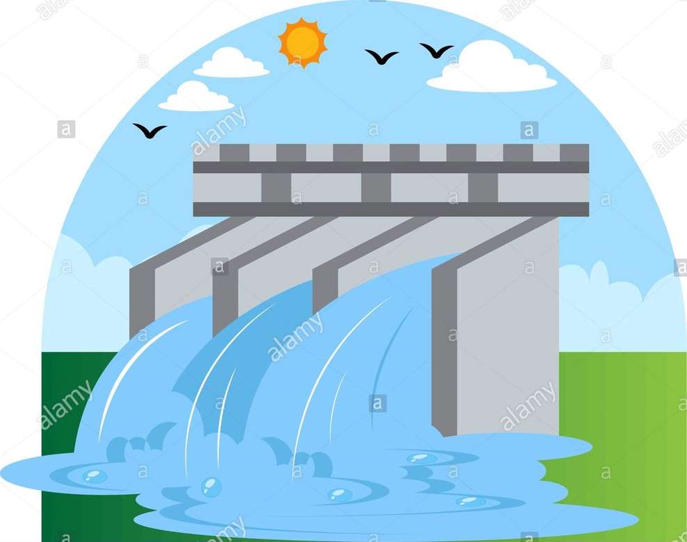 Energia hidroelétrica quebra-cabeças online