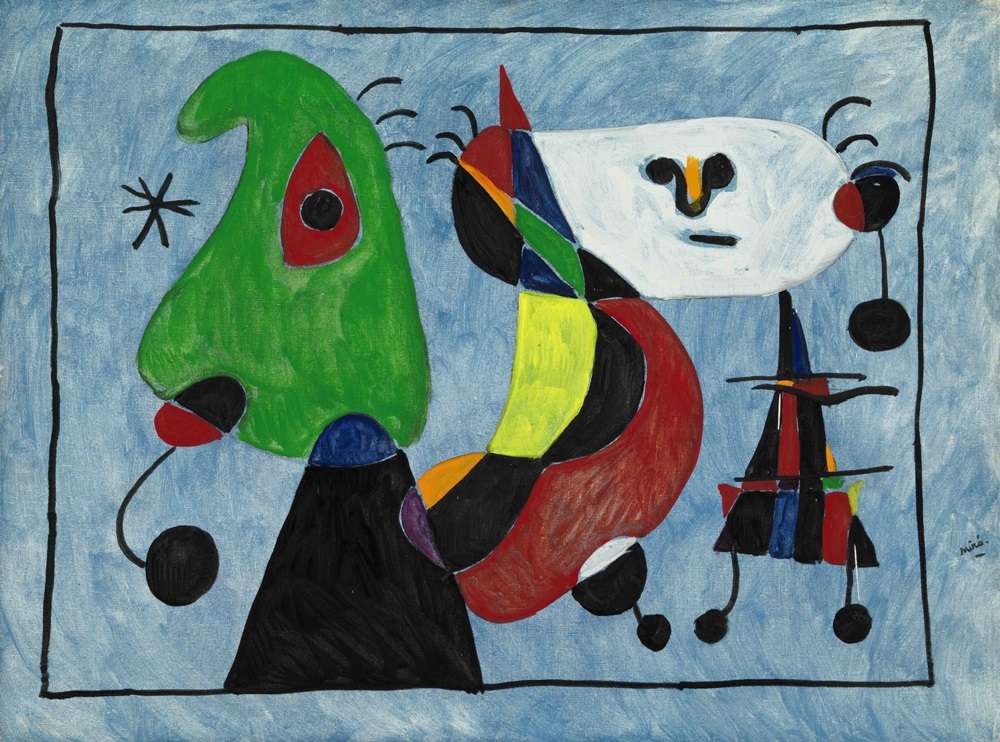 Joan Miro online puzzel