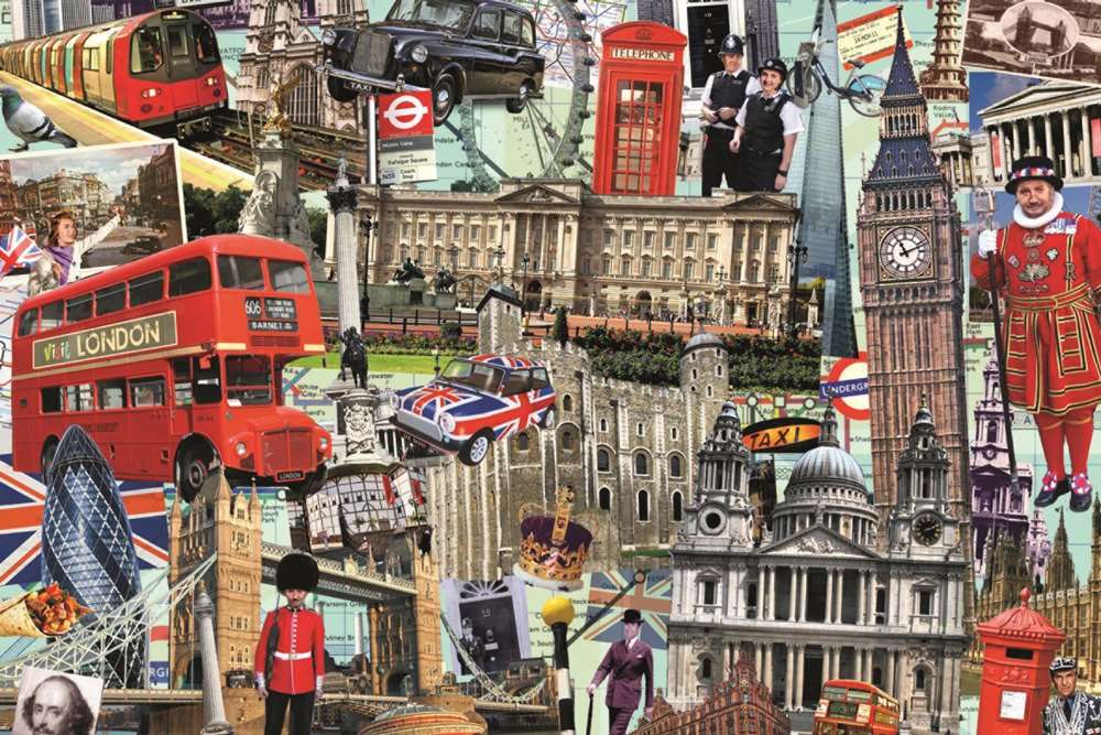 Πόλη του Λονδίνου. παζλ online