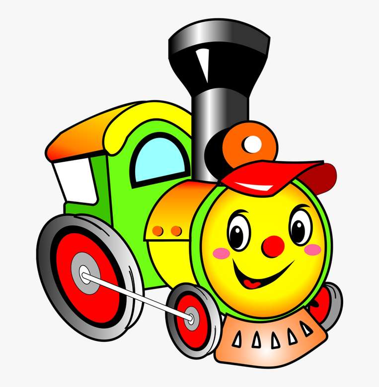 Easy Train Puzzle Puzzlespiel online