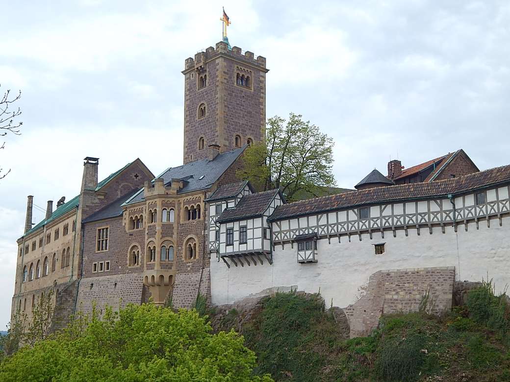 Замок Вартбург пазл онлайн