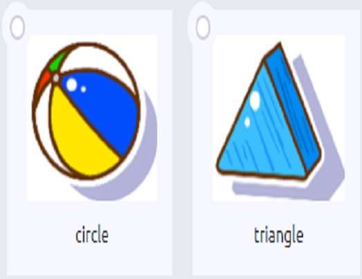 круг треугольник пазл онлайн