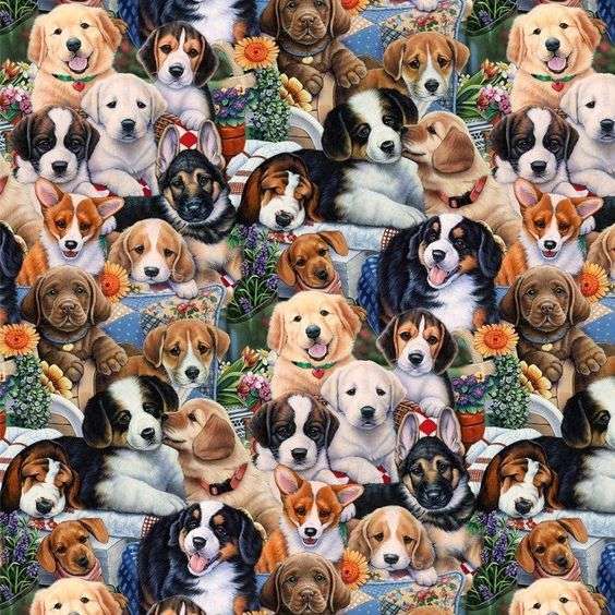 Infinity of Puppies puzzle online