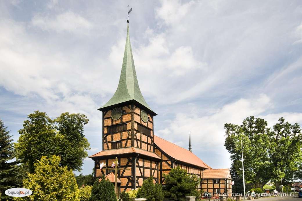 The church in Stegna jigsaw puzzle online