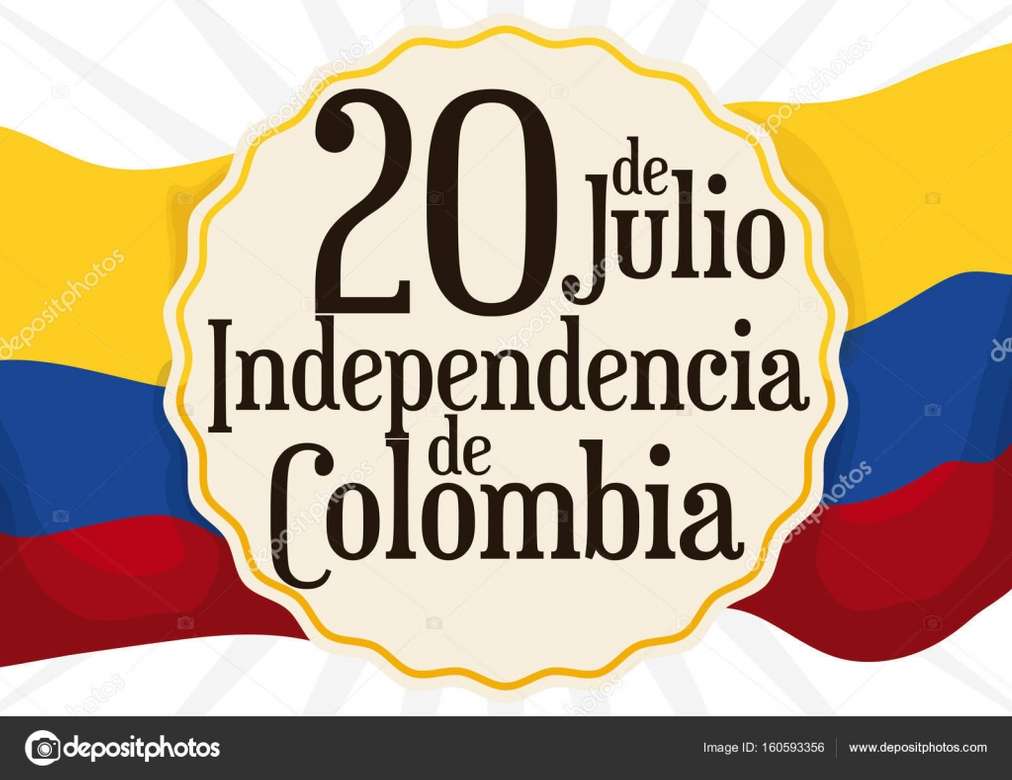 ONAFHANKELIJKHEID VAN COLOMBIA legpuzzel online
