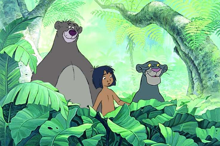 Mowgli, Baloo och Bagheera pussel på nätet