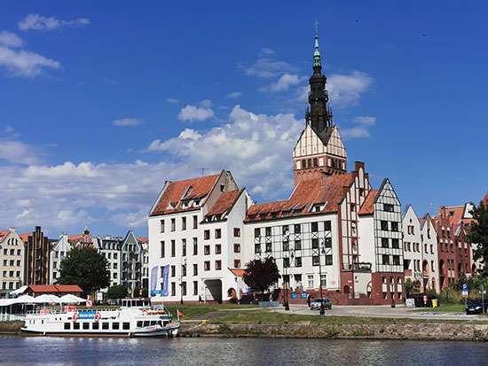 Elbląg - az óváros kirakós online