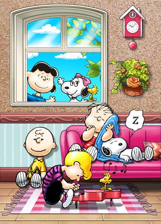 SNOOPY, CHARLIE BROWN E amici puzzle online