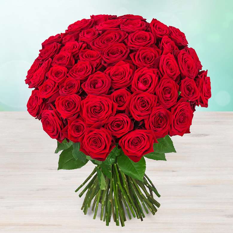 Букет от рози онлайн пъзел