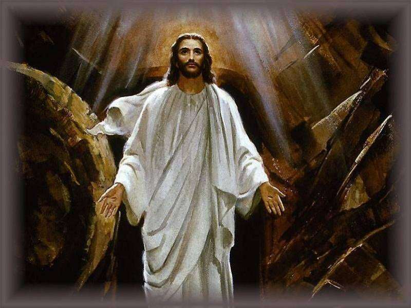Воскреслий Ісус пазл онлайн
