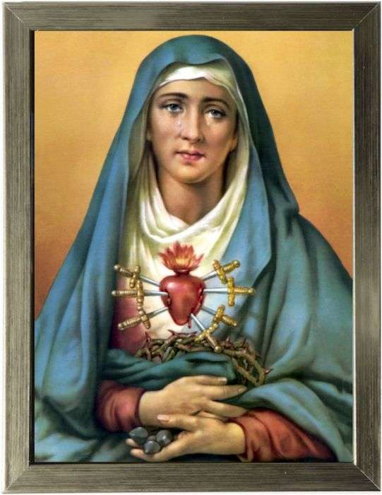 образ Божої Матері пазл онлайн