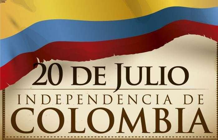 20. července - nezávislost Kolumbie online puzzle