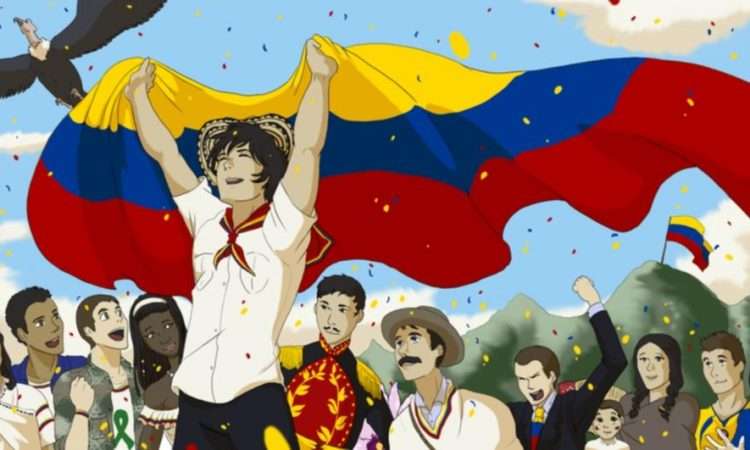 Unabhängigkeit Kolumbiens Online-Puzzle