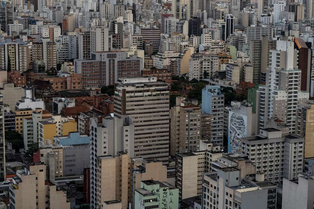 Сан-Паулу, городской пейзаж онлайн-пазл