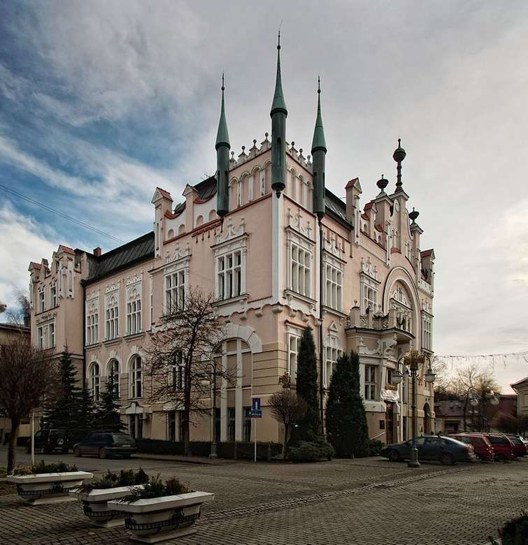 Το κτίριο της τράπεζας PKO BP χτίστηκε στη στροφή 19ος και 20ος αιώνας παζλ online