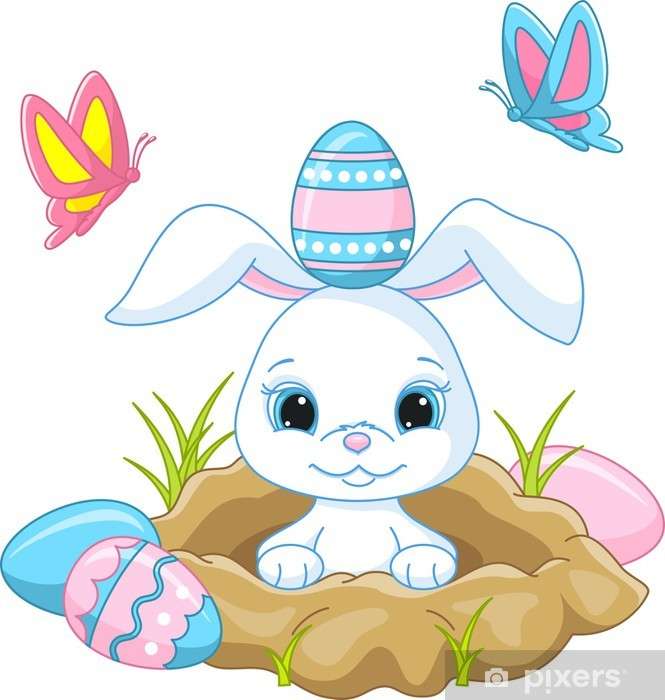 EASTER RABBIT jigsaw puzzle online