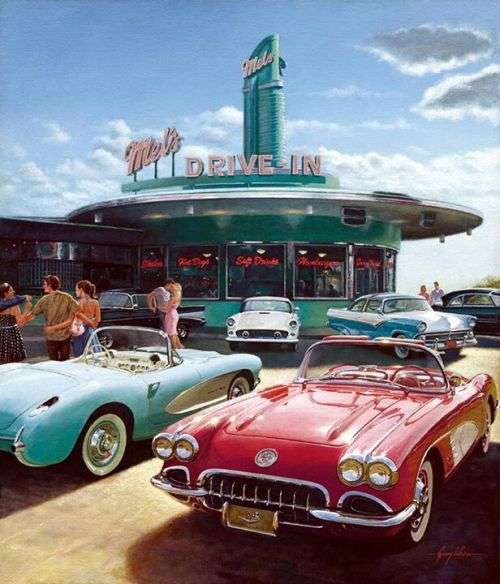 Mel's Drive In jigsaw puzzle online