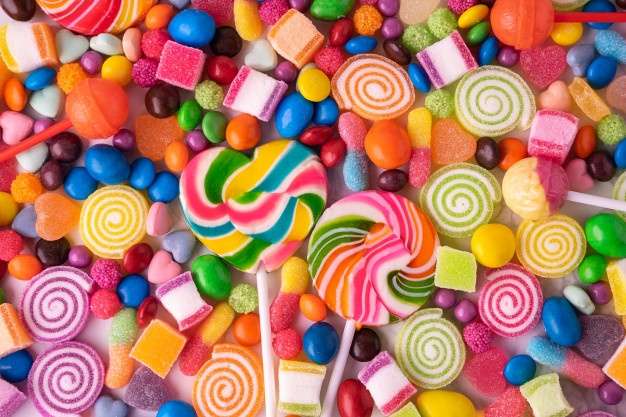 sehr reiche Süßigkeiten Puzzlespiel online