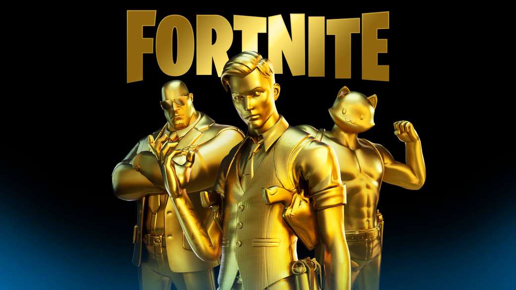 guld fornite Pussel online